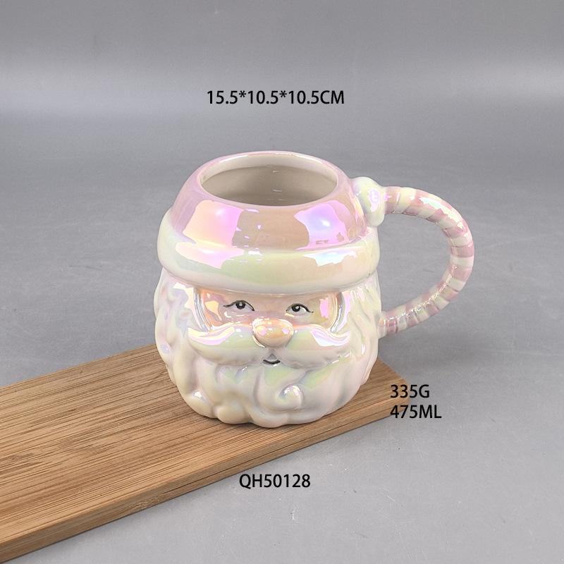 Creative Christmas Atmosphere Ceramic Gold-plated Santa Claus Cup Christmas Cup Ceramic Crafts 401-500ml
Creative Christmas Atmosphere Ceramic Gold-plated Santa Claus Cup Christmas Cup Ceramic Crafts 401-500ml