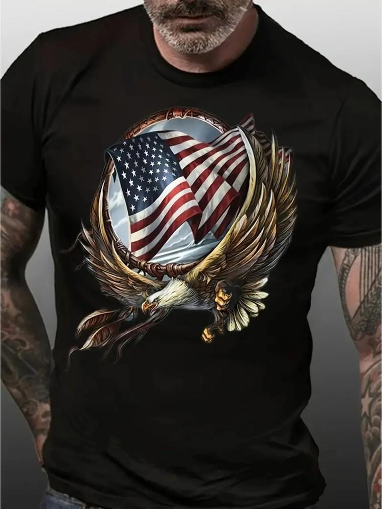 The American Flag and The Winged Eagle Symbolize Freedom and Strength-Printed Me 4XL
The American Flag and The Winged Eagle Symbolize Freedom and Strength-Printed Me 4XL