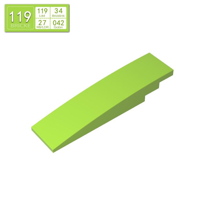 BRICKE 42918 2x8 Curved Building Block - LEGO-Compatible MOC Accessory 50g (~17 pcs) grass зелений колір
BRICKE 42918 2x8 Curved Building Block - LEGO-Compatible MOC Accessory 50g (~17 pcs) grass зелений колір