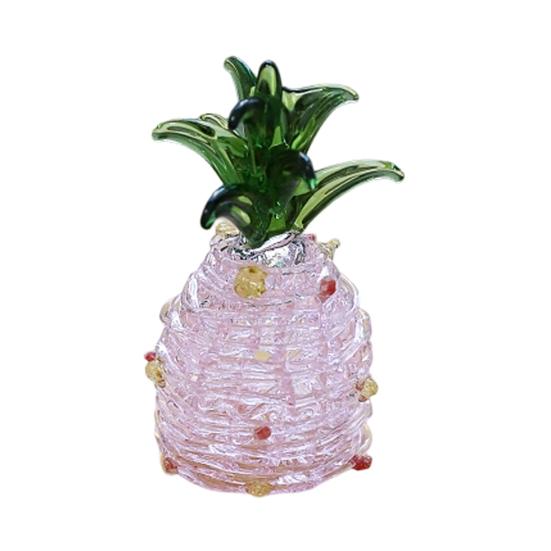 Hand Blown Glass Pineapple Figurine Collectible Mini Fruit Ornaments Faux Crystal Pineapple Sculpture for Crafts Home Kitchen Decor C
Hand Blown Glass Pineapple Figurine Collectible Mini Fruit Ornaments Faux Crystal Pineapple Sculpture for Crafts Home Kitchen Decor C