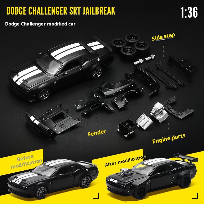 1:36 Dodge Challenger for CCASRT Hellcat Assembled Modified Toy Car Model For Boys Kid Diecast Metal Car Wheels Collection Gift чёрный
1:36 Dodge Challenger for CCASRT Hellcat Assembled Modified Toy Car Model For Boys Kid Diecast Metal Car Wheels Collection Gift чёрный