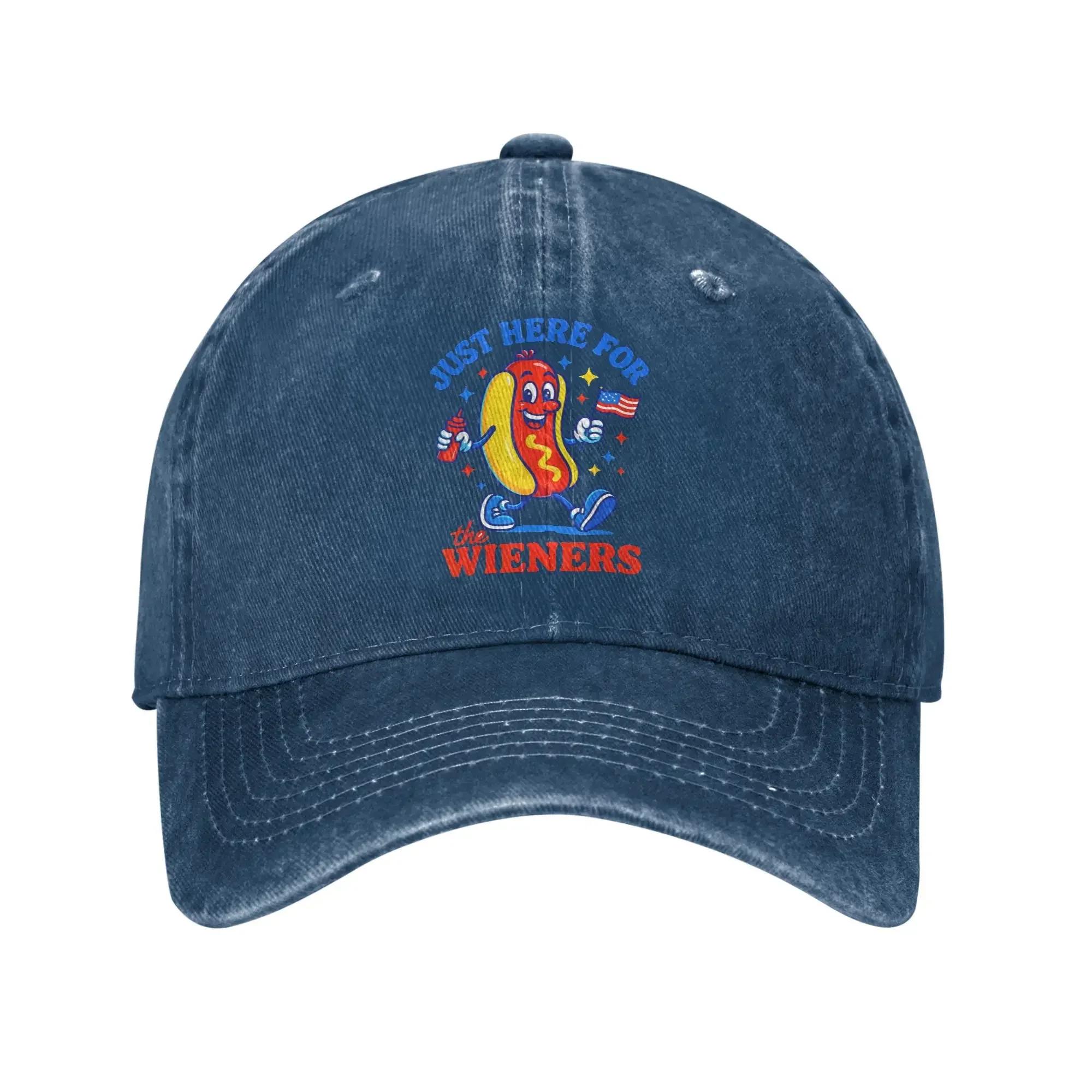 Im Just Here For The Wieners Funny th of July Hot Dog Casual Baseball Cap Sport Hats Summer SunProof Unisex Women Baseball Caps One Size
Im Just Here For The Wieners Funny th of July Hot Dog Casual Baseball Cap Sport Hats Summer SunProof Unisex Women Baseball Caps One Size