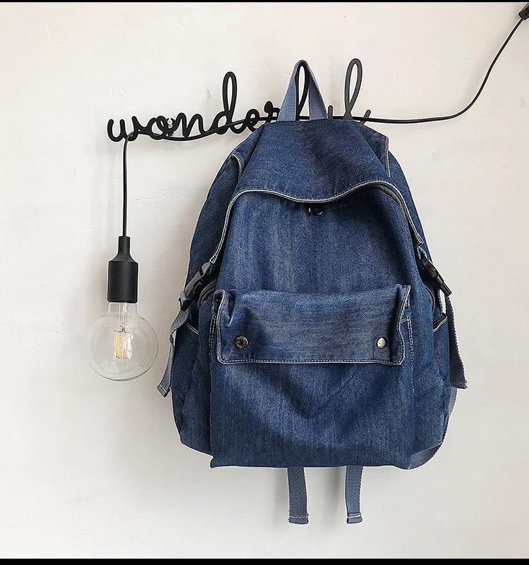 Denim Backpack for Women Vintage Aesthetic Jeans Backpack Small Casual Daypack Shoulder Bag Purse
Denim Backpack for Women Vintage Aesthetic Jeans Backpack Small Casual Daypack Shoulder Bag Purse