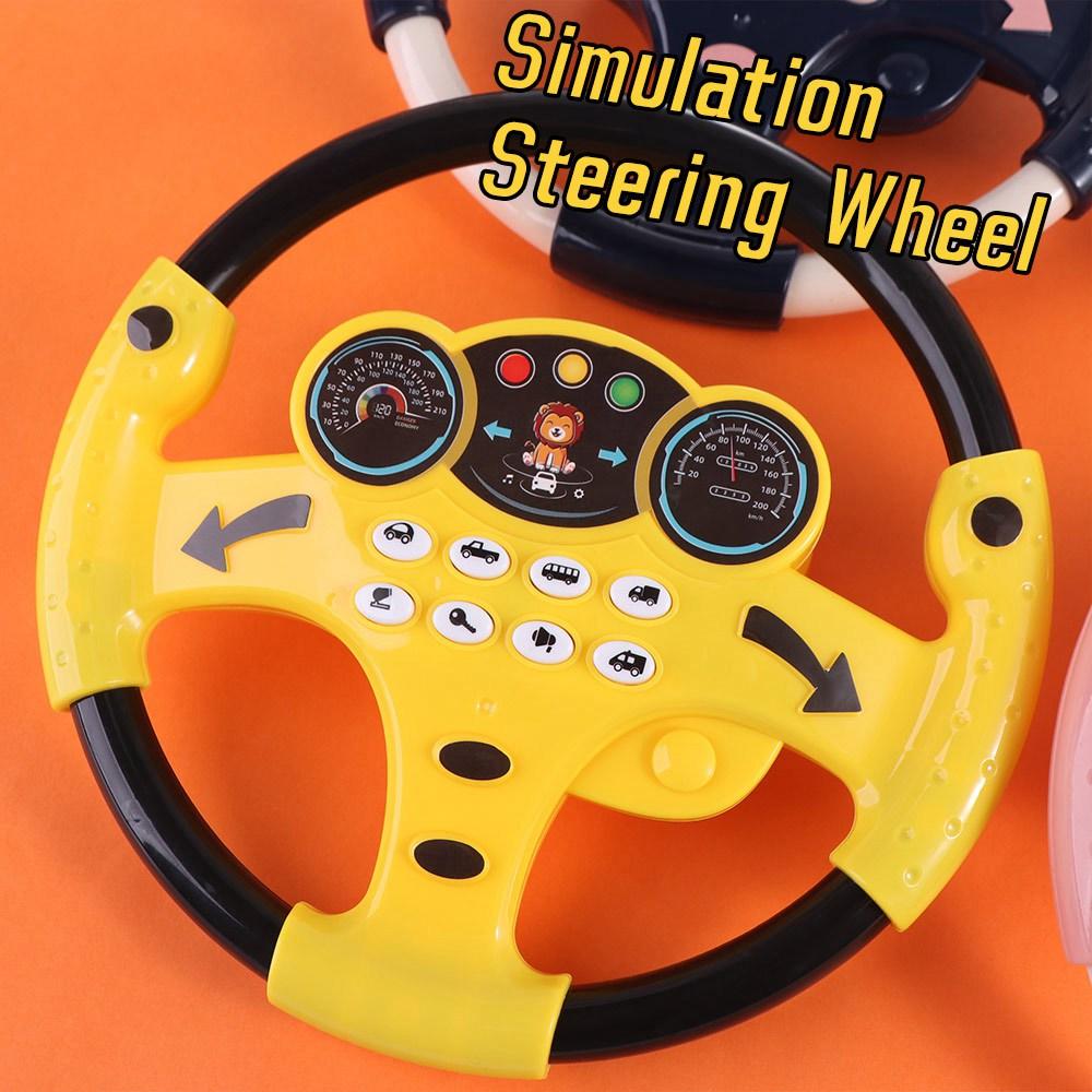 Multi Functional Simulation Steering Wheel Toys Electric Simulate Driving Car Toy Birthday Gift помаранчевий
Multi Functional Simulation Steering Wheel Toys Electric Simulate Driving Car Toy Birthday Gift помаранчевий