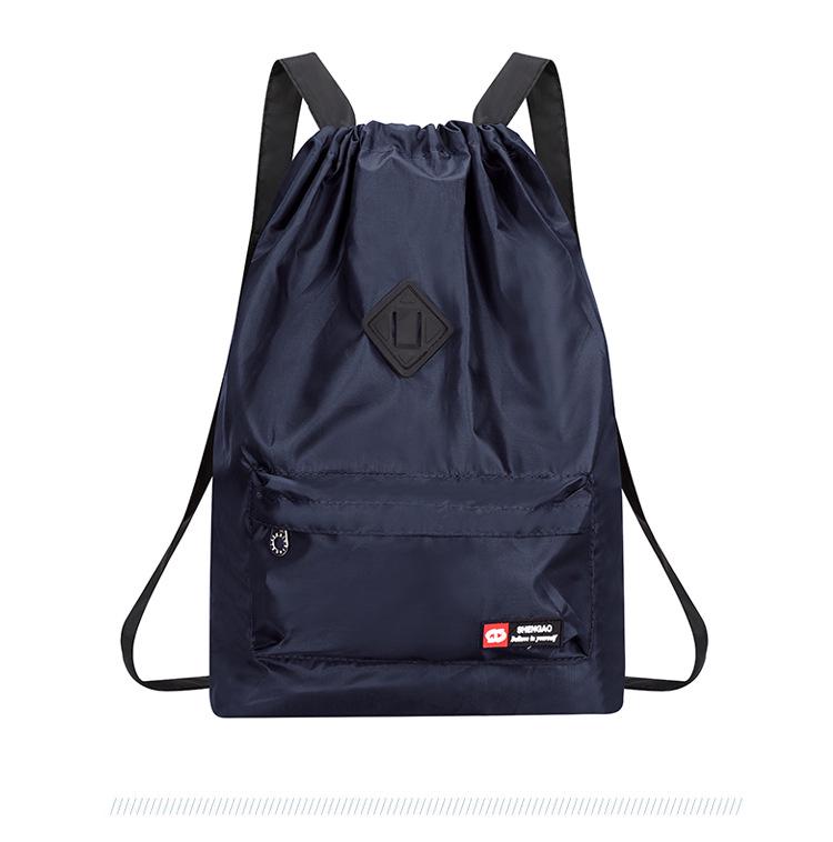 Women s Lightweight Nylon Drawstring Backpack - Large Capacity for Sport and Travel темно-синього кольору
Women s Lightweight Nylon Drawstring Backpack - Large Capacity for Sport and Travel темно-синього кольору