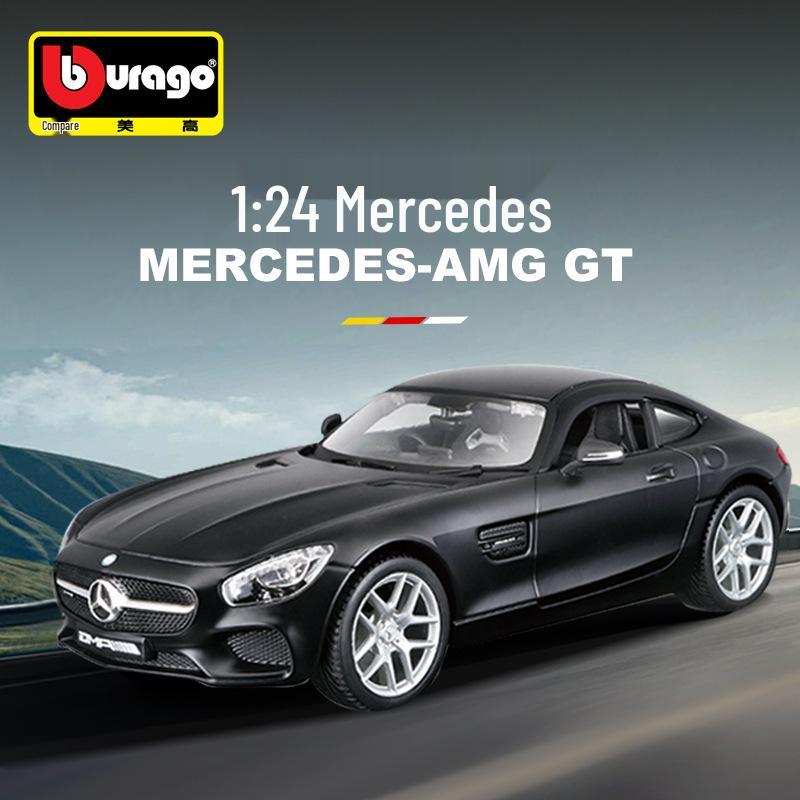 Mercedes-AMG GT 1:24 Литая модель автомобиля - Сплав Имитация Украшение и Коллекционный подарок чёрный/жёлтый
Mercedes-AMG GT 1:24 Литая модель автомобиля - Сплав Имитация Украшение и Коллекционный подарок чёрный/жёлтый