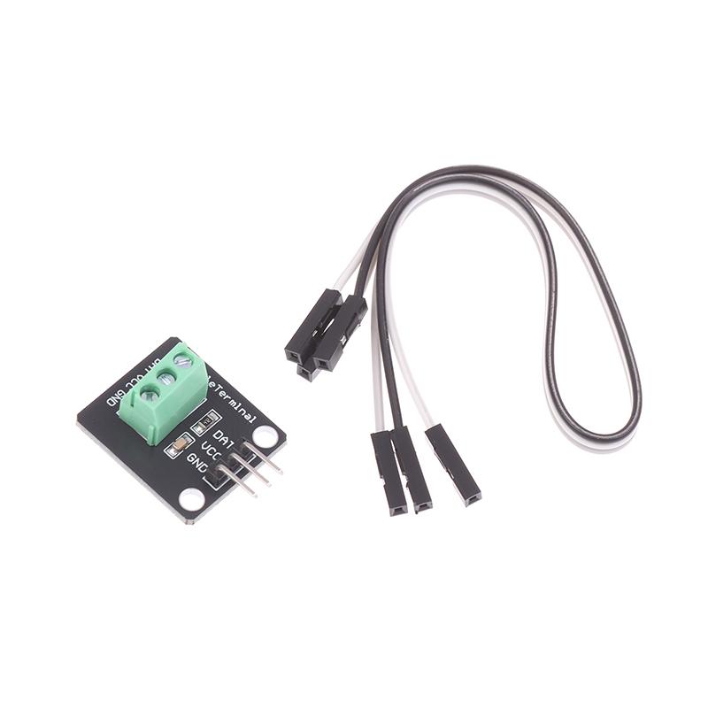 DSP18B20 Digital Sensor Cable with Stainless Steel Probe & Waterproof Module for Arduino
DSP18B20 Digital Sensor Cable with Stainless Steel Probe & Waterproof Module for Arduino