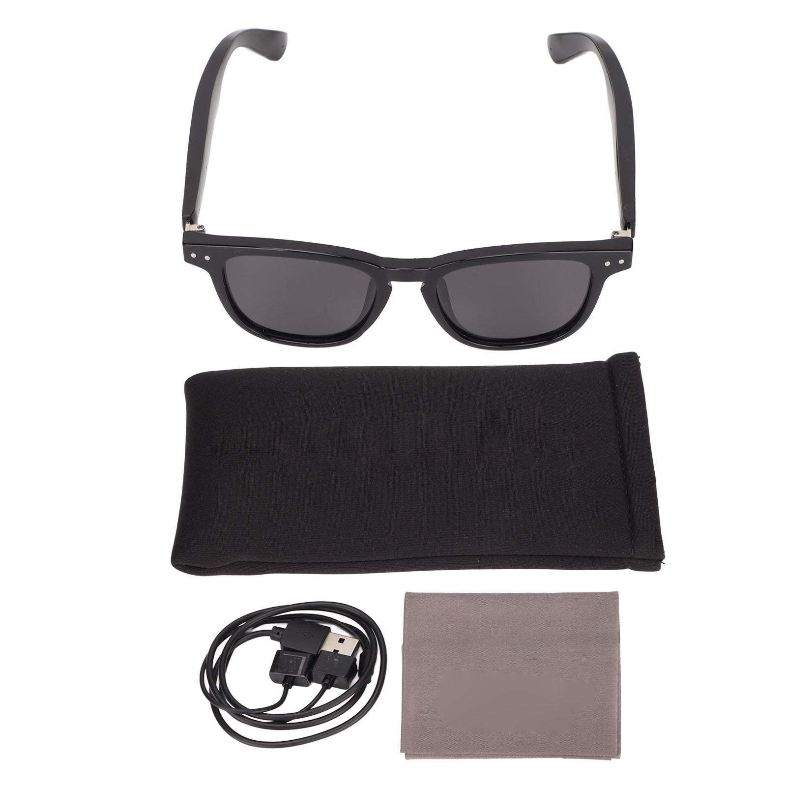 Bluetooth Glasses Ultraviolet Proof Stereo Touch Control Smart Sunglasses with Open Ear Headphone
Bluetooth Glasses Ultraviolet Proof Stereo Touch Control Smart Sunglasses with Open Ear Headphone