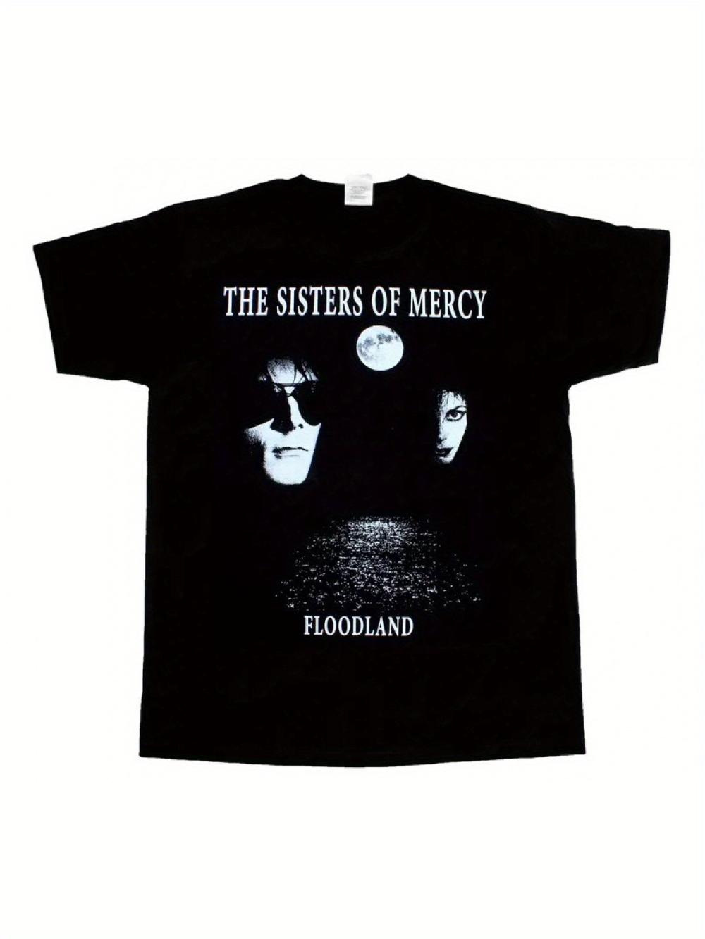 Compassion Sisters Band Flooded Land Gothic Rock Print T-shirt - Moon and Water Ripple Art Graphic T-shirt S разноцветный
Compassion Sisters Band Flooded Land Gothic Rock Print T-shirt - Moon and Water Ripple Art Graphic T-shirt S разноцветный