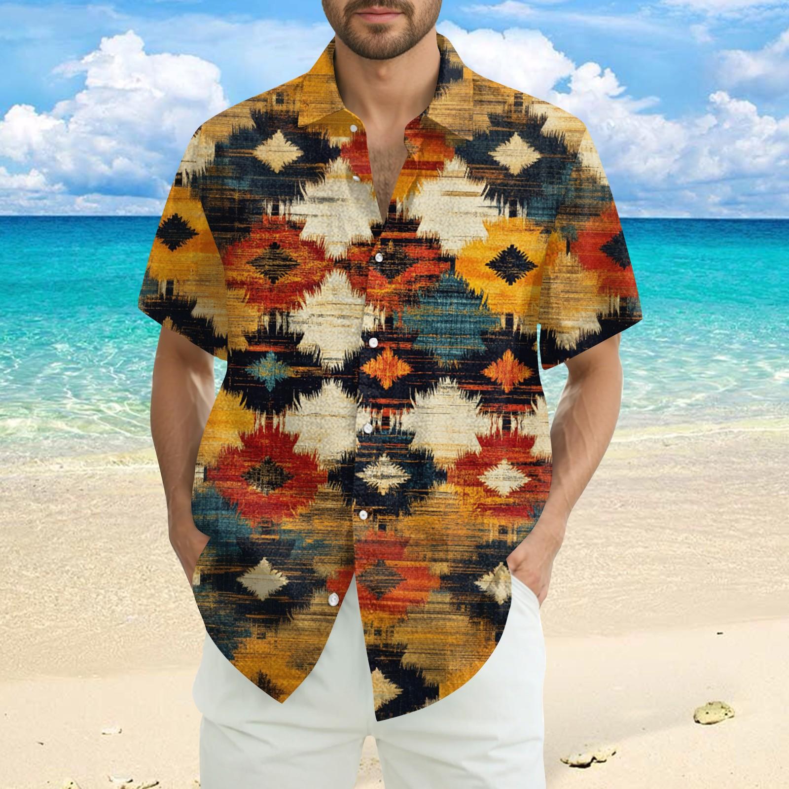 Мужская модная, повседневная и свободная рубашка в стиле бохо с короткими рукавами и принтом L
Мужская модная, повседневная и свободная рубашка в стиле бохо с короткими рукавами и принтом L