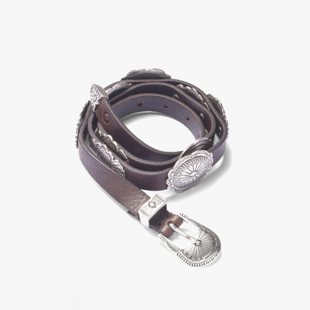 Rust Mood Old Conchos Leather Belt Brown Rud2m80001a50 BROWN (BROWN)/36
Rust Mood Old Conchos Leather Belt Brown Rud2m80001a50 BROWN (BROWN)/36