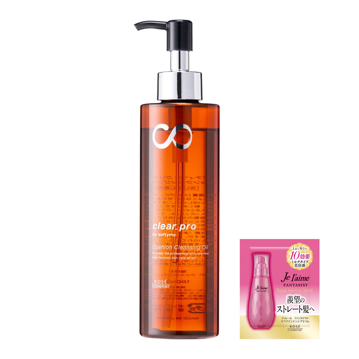 KOSE Softymo Clear Pro Cushion Cleansing Oil 180 мл. Подходит для наращивания ресниц. Не нужно умываться. Включает бонус.
KOSE Softymo Clear Pro Cushion Cleansing Oil 180 мл. Подходит для наращивания ресниц. Не нужно умываться. Включает бонус.