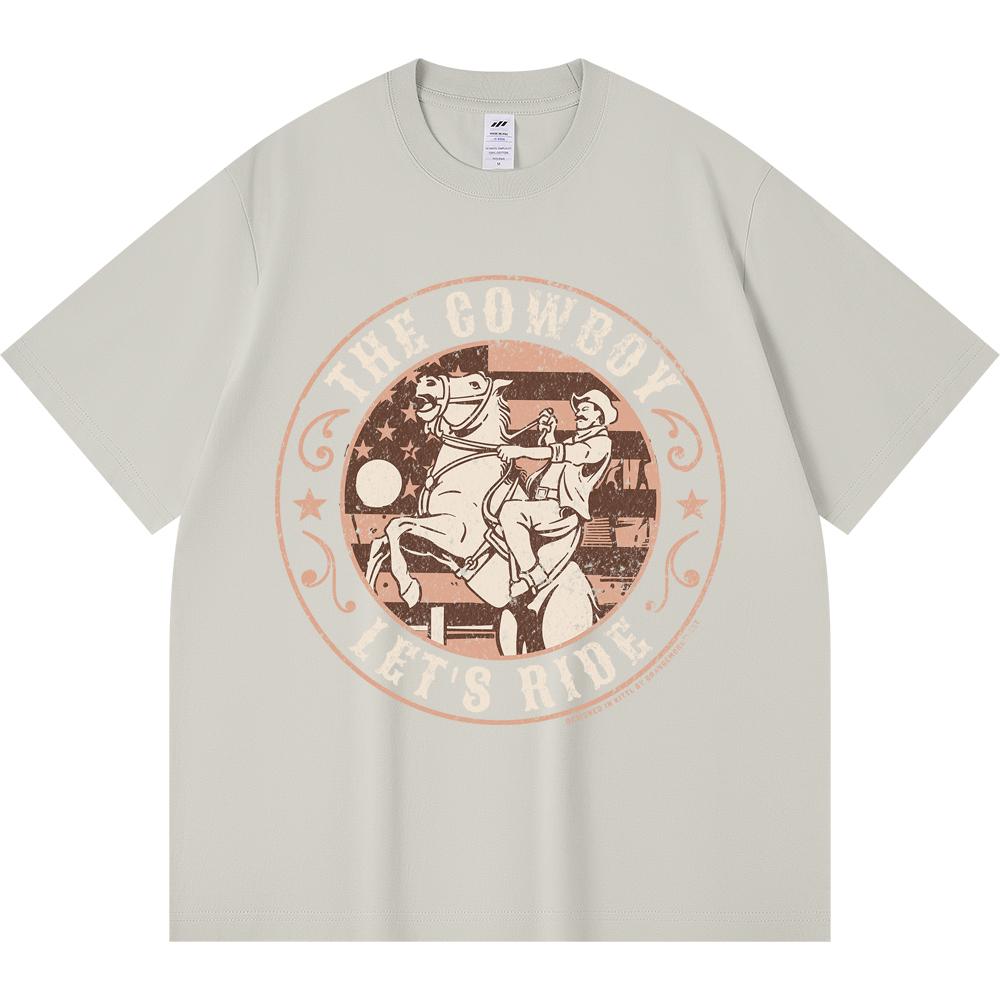 230GSM 100% Cotton T-Shirt The Cowboy Lets Ride Print Tees Funny Harajuku Style Combed Cotton Tshirt XS абрикосовый
230GSM 100% Cotton T-Shirt The Cowboy Lets Ride Print Tees Funny Harajuku Style Combed Cotton Tshirt XS абрикосовый