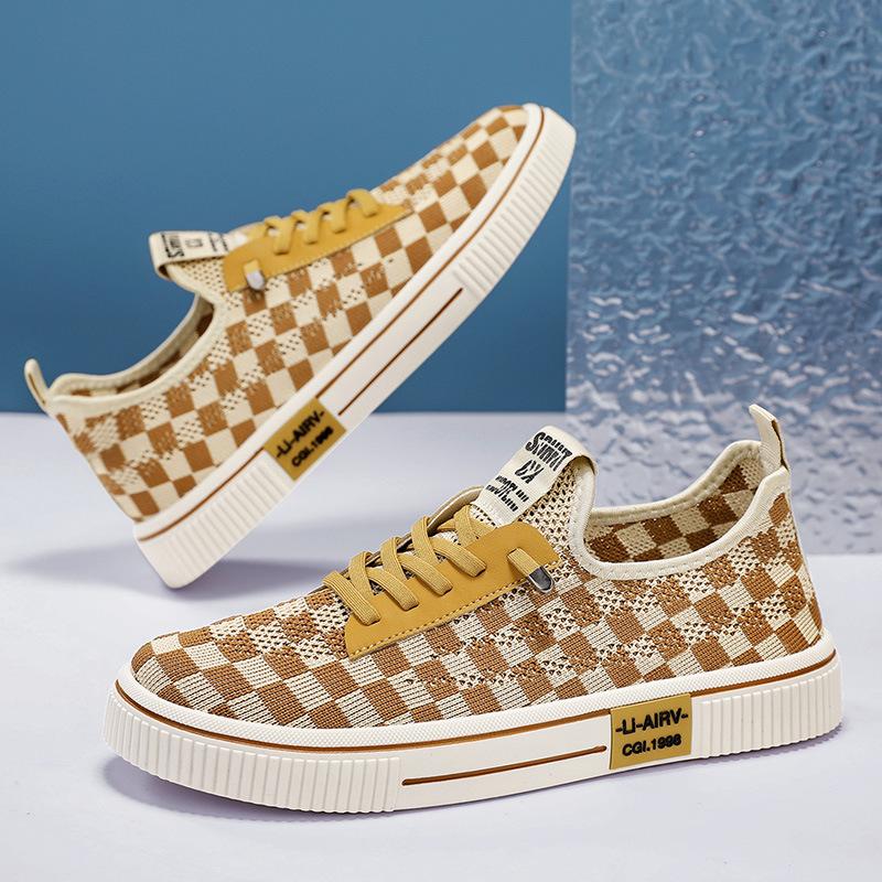 Designer summer sports fly-woven breathable board shoes, light big eyes, outdoor one-pedal plaid men s live broadcast loafers 39 чёрный
Designer summer sports fly-woven breathable board shoes, light big eyes, outdoor one-pedal plaid men s live broadcast loafers 39 чёрный