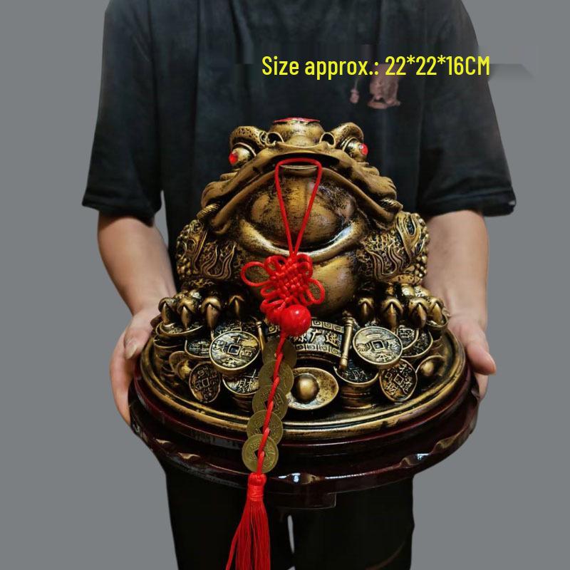 Вращающаяся Золотая Жаба, приносящая богатство: Треногая статуэтка для украшения офиса или магазина и в качестве подарка
Вращающаяся Золотая Жаба, приносящая богатство: Треногая статуэтка для украшения офиса или магазина и в качестве подарка