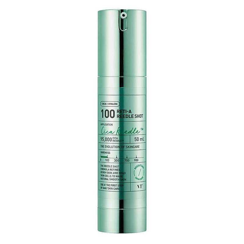 Сыворотка для лица с микроиглами и ретинолом Reti-A Reedle Shot 100 VT Cosmetics 50 мл
Сыворотка для лица с микроиглами и ретинолом Reti-A Reedle Shot 100 VT Cosmetics 50 мл
