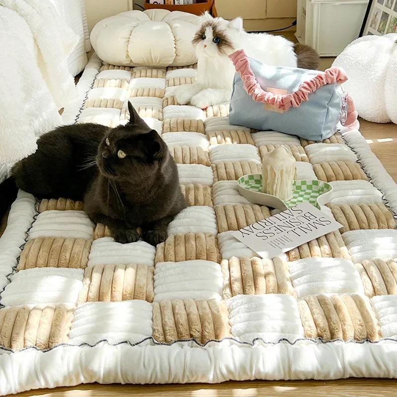 Garden Protective Couch Cover Sofa Cover Thicken Plush Dog Bed Mat Warm Pet Cat Scratchable Blanket Anti-slip Washable Cushion (as the picture,45x45cm 1pcs)
Garden Protective Couch Cover Sofa Cover Thicken Plush Dog Bed Mat Warm Pet Cat Scratchable Blanket Anti-slip Washable Cushion (as the picture,45x45cm 1pcs)