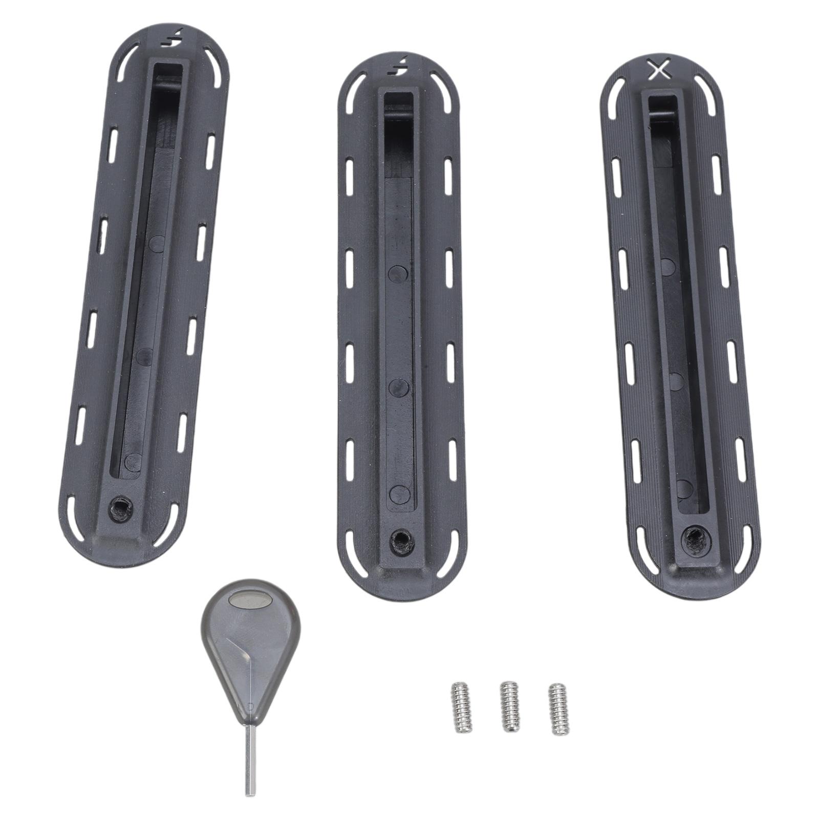 3Pieces Surfboard Fin Box with Key and Screws for Great Performances Surfboard Single Center Tail Fin Box Plug Holder чёрный
3Pieces Surfboard Fin Box with Key and Screws for Great Performances Surfboard Single Center Tail Fin Box Plug Holder чёрный