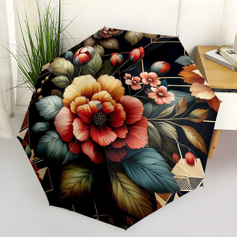 Floral, Abstract Themed Automatic Opening and Closing Umbrella, Compact Travel Umbrella, Lightweight and Portable, Suitable for Beach Commut
Floral, Abstract Themed Automatic Opening and Closing Umbrella, Compact Travel Umbrella, Lightweight and Portable, Suitable for Beach Commut