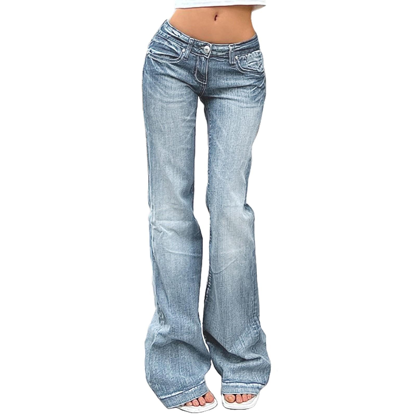 Женские джинсовые классические универсальные брюки с высокой посадкой, высокой эластичностью и модным дизайном L светло-синий
Женские джинсовые классические универсальные брюки с высокой посадкой, высокой эластичностью и модным дизайном L светло-синий