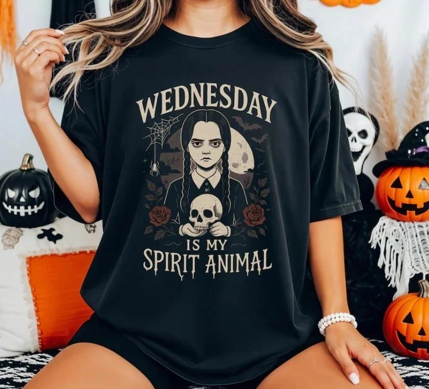 Spirit Animal Halloween Tee: Goth Witchy Shirt - Dark Vibes M
Spirit Animal Halloween Tee: Goth Witchy Shirt - Dark Vibes M