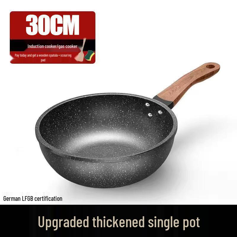 Maifan Stone Non-Stick Universal Wok for Induction & Gas Stoves
Maifan Stone Non-Stick Universal Wok for Induction & Gas Stoves