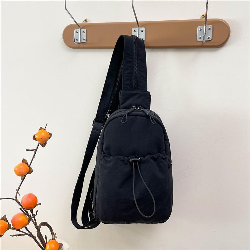 Backpack Women s Outdoor Mountaineering Small Backpack Lightweight Nylon Waterproof Breast Bag Crossbody Bag чорний
Backpack Women s Outdoor Mountaineering Small Backpack Lightweight Nylon Waterproof Breast Bag Crossbody Bag чорний