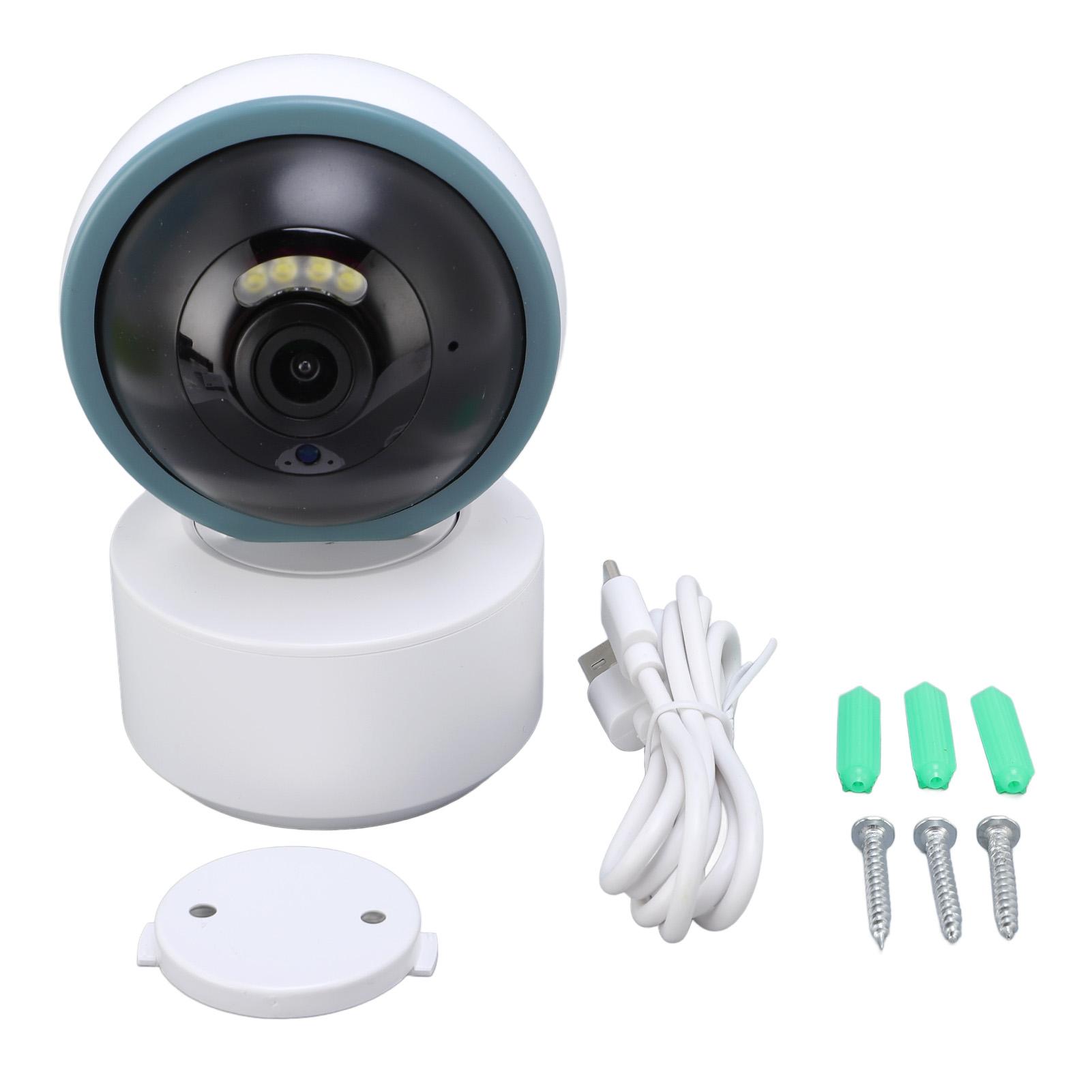 Home Security Camera Pan Tilt 2.4GHz WiFi Human Detection 1080P 2 Way Talk for TUYA APP Viewing
Home Security Camera Pan Tilt 2.4GHz WiFi Human Detection 1080P 2 Way Talk for TUYA APP Viewing