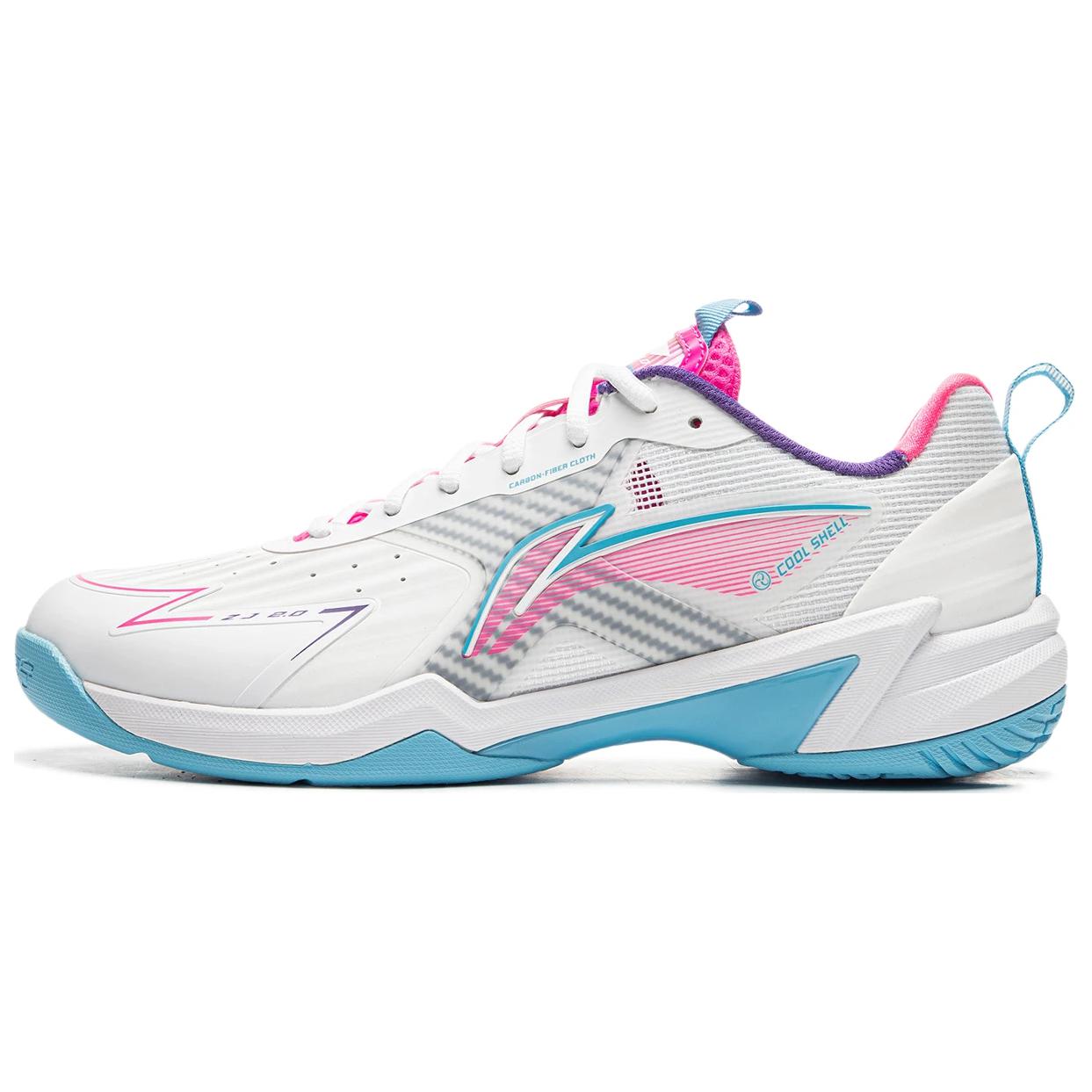 Li-Ning Comfortable Trendy Non-Slip Wear-Resistant Low-Top Badminton Shoes Unisex Shoes White Blue AYZU019-2 40⅓
Li-Ning Comfortable Trendy Non-Slip Wear-Resistant Low-Top Badminton Shoes Unisex Shoes White Blue AYZU019-2 40⅓