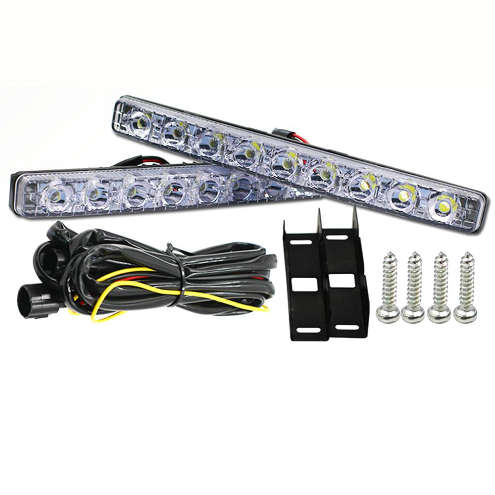 2x 36W LED DRL Daytime Running Light 9 LED 12V Auto Day Light White Color For Car Fog Light Work Driving Light Lamp Super Bright White Yellow
2x 36W LED DRL Daytime Running Light 9 LED 12V Auto Day Light White Color For Car Fog Light Work Driving Light Lamp Super Bright White Yellow