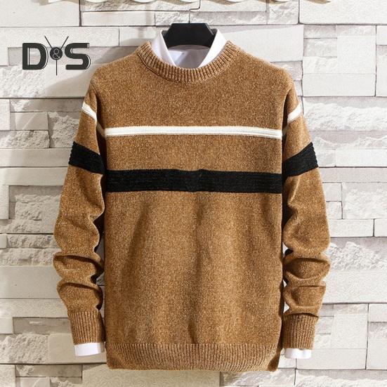 Autumn Winter Men O neck Long Sleeve Sweater Striped Print Patchwork Color Slim Fit Pullover Knitting Tops Streetwear
Autumn Winter Men O neck Long Sleeve Sweater Striped Print Patchwork Color Slim Fit Pullover Knitting Tops Streetwear