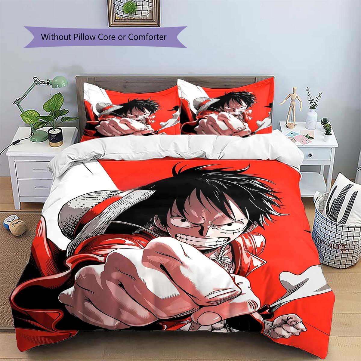 Luffy Patterned Pillowcase & Duvet Cover Set Casual Bedding for Bedroom Decoration Perfect Present.-TING 135x200cm
Luffy Patterned Pillowcase & Duvet Cover Set Casual Bedding for Bedroom Decoration Perfect Present.-TING 135x200cm