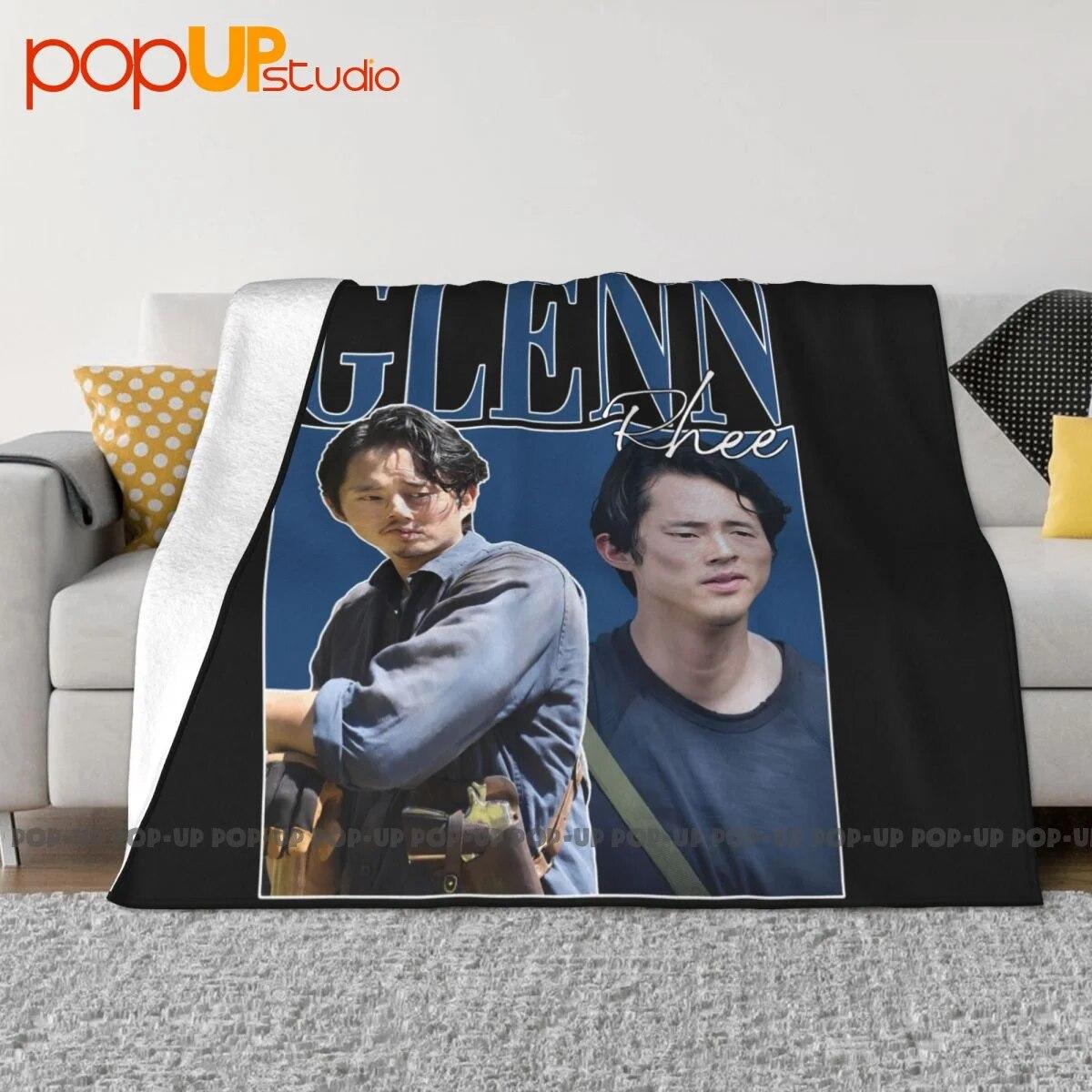 Одеяло Glenn Rhee Walking Dead Steven Yeun Homage, роскошное ультрамягкое для спальни одеяло для кемпинга, приятное для кожи
Одеяло Glenn Rhee Walking Dead Steven Yeun Homage, роскошное ультрамягкое для спальни одеяло для кемпинга, приятное для кожи