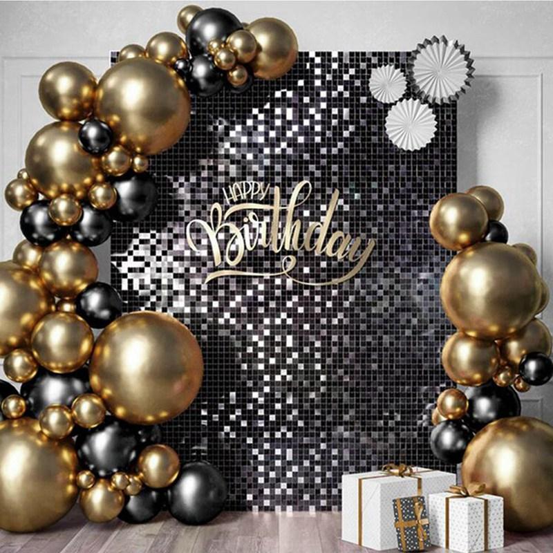 Black Gold Latex Balloon Birthday Balloon Garland Arch Wedding Decorations Bachelorette Party Balloons Birthday Party Globos
Black Gold Latex Balloon Birthday Balloon Garland Arch Wedding Decorations Bachelorette Party Balloons Birthday Party Globos