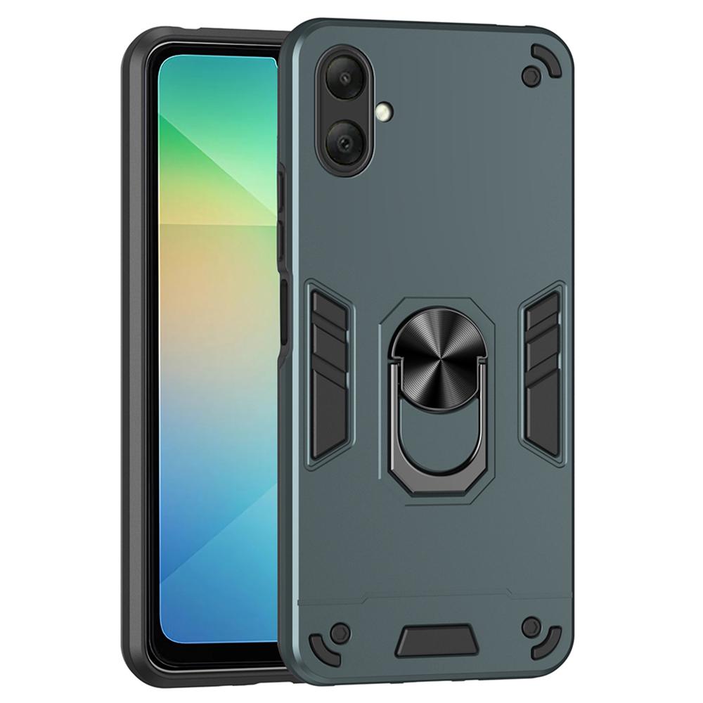 For Samsung Galaxy A07 4G Case PC+TPU Drop Defend Phone Cover with Ring Kickstand Green
For Samsung Galaxy A07 4G Case PC+TPU Drop Defend Phone Cover with Ring Kickstand Green