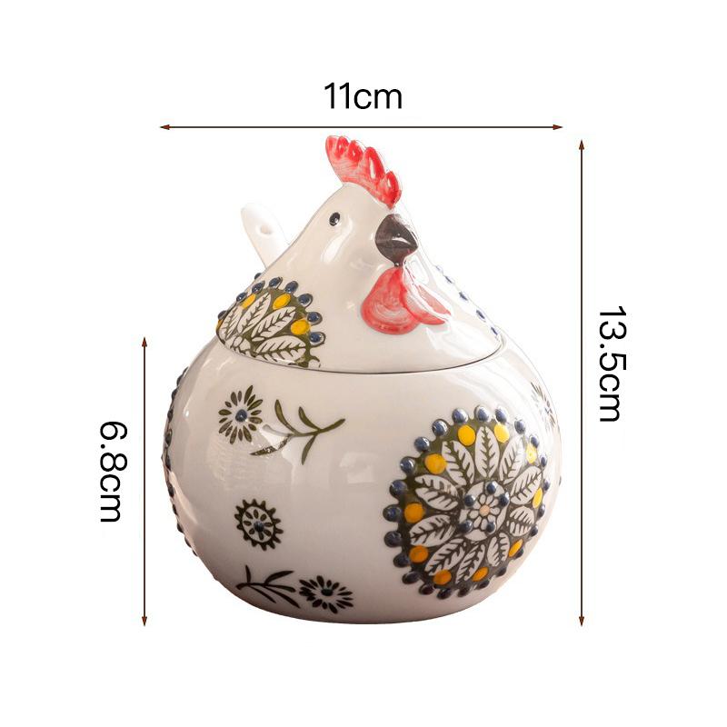 Cute Chick Ceramic Canister Candy Jar Storage Jar with Lid зелений
Cute Chick Ceramic Canister Candy Jar Storage Jar with Lid зелений