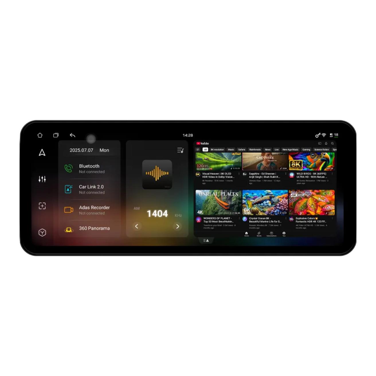 Universal Fangyitong GPS Navigation with 13-inch 2K Android Display Fang Yi Tong 7870 12+256G
Universal Fangyitong GPS Navigation with 13-inch 2K Android Display Fang Yi Tong 7870 12+256G