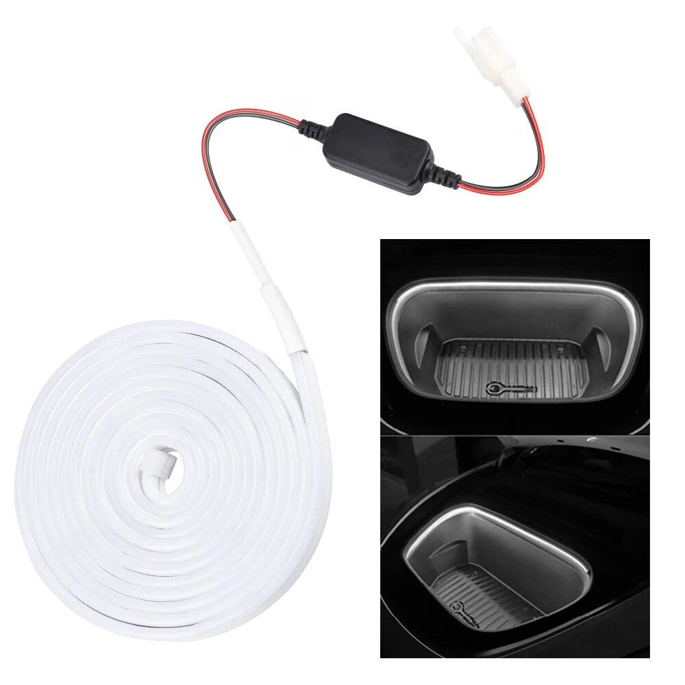 4 цвета, передний багажник автомобиля, светодиодная полоса объемного освещения Frunk, комплекты освещения грузового отсека, модифицированная замена для модели Tesla 3 Y белый
4 цвета, передний багажник автомобиля, светодиодная полоса объемного освещения Frunk, комплекты освещения грузового отсека, модифицированная замена для модели Tesla 3 Y белый