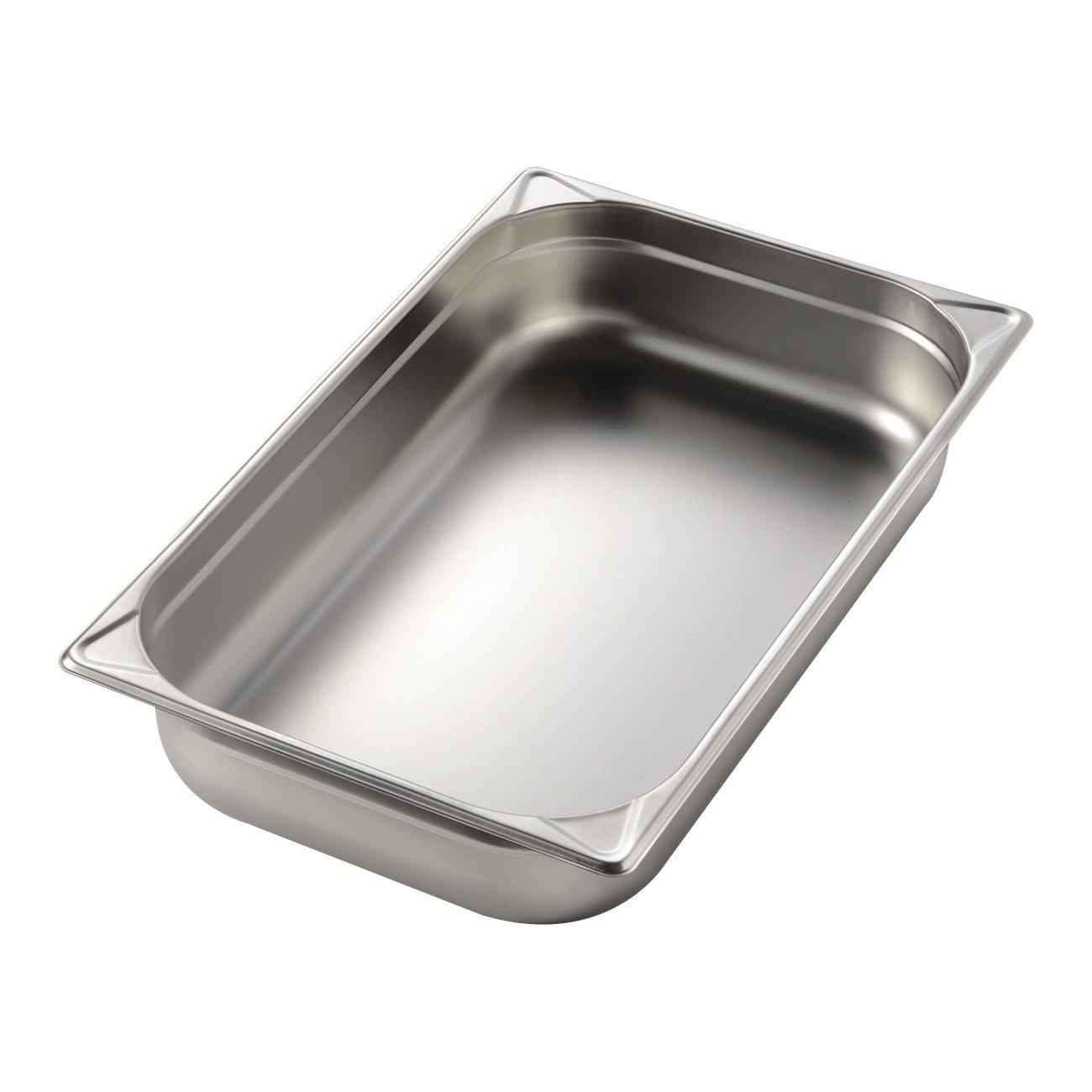 MTI Stainless Steel GN Pan 1/1 100mm EM8011100E
MTI Stainless Steel GN Pan 1/1 100mm EM8011100E