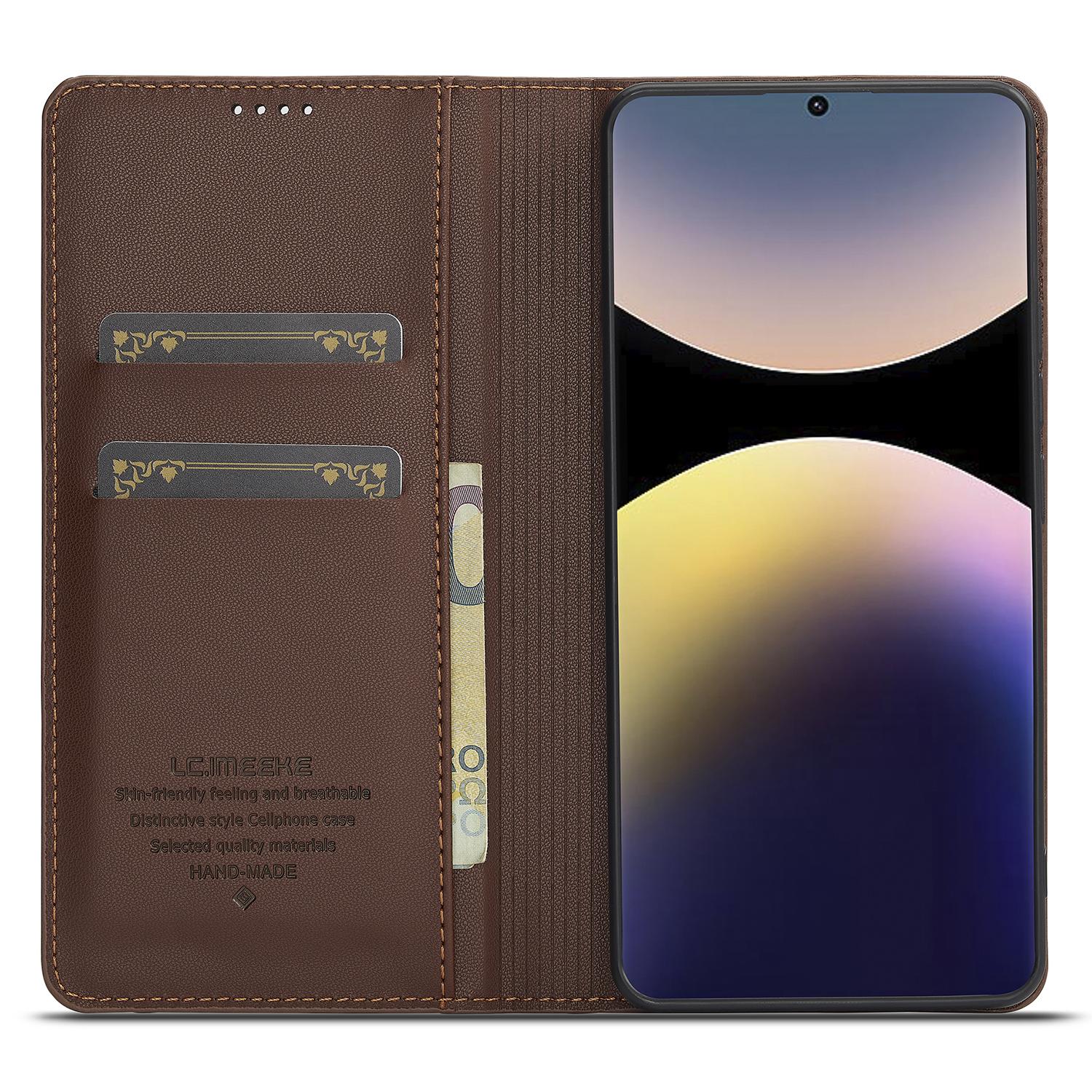 LC.IMEEKE L1 Series for Xiaomi Redmi Note 14 Pro 4G Case PU Leather Wallet Stand Protective Phone Cover Blue
LC.IMEEKE L1 Series for Xiaomi Redmi Note 14 Pro 4G Case PU Leather Wallet Stand Protective Phone Cover Blue