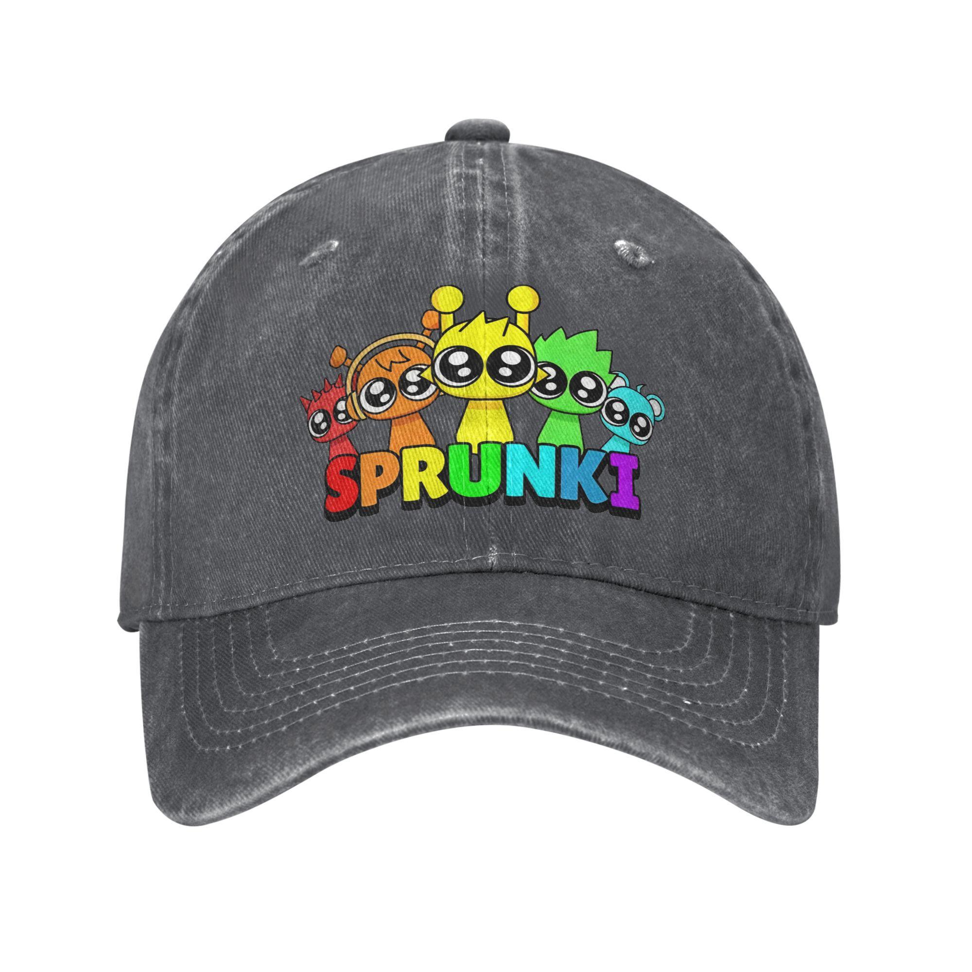 Retro Sprunki Cute Characters Baseball Cap for Unisex Women Distressed Denim Sun Cap Outdoor Activities Adjustable Fit Caps Hat as shown
Retro Sprunki Cute Characters Baseball Cap for Unisex Women Distressed Denim Sun Cap Outdoor Activities Adjustable Fit Caps Hat as shown