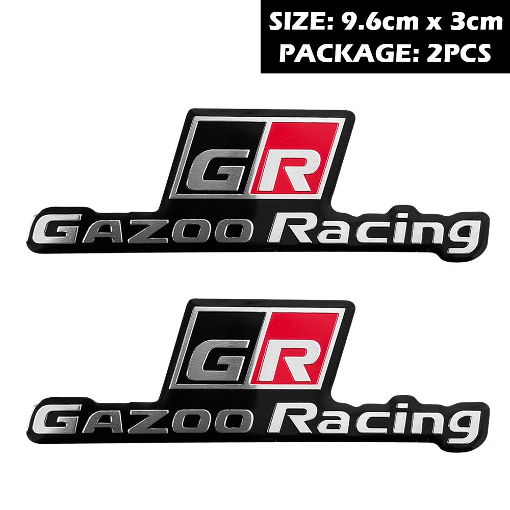 3D Aluminium Car Stickers Accessories Auto Body Tail Emblem Decals For Toyota Yaris Corolla Rav4 GR Logo GAZOO Racing GRSPORT
3D Aluminium Car Stickers Accessories Auto Body Tail Emblem Decals For Toyota Yaris Corolla Rav4 GR Logo GAZOO Racing GRSPORT