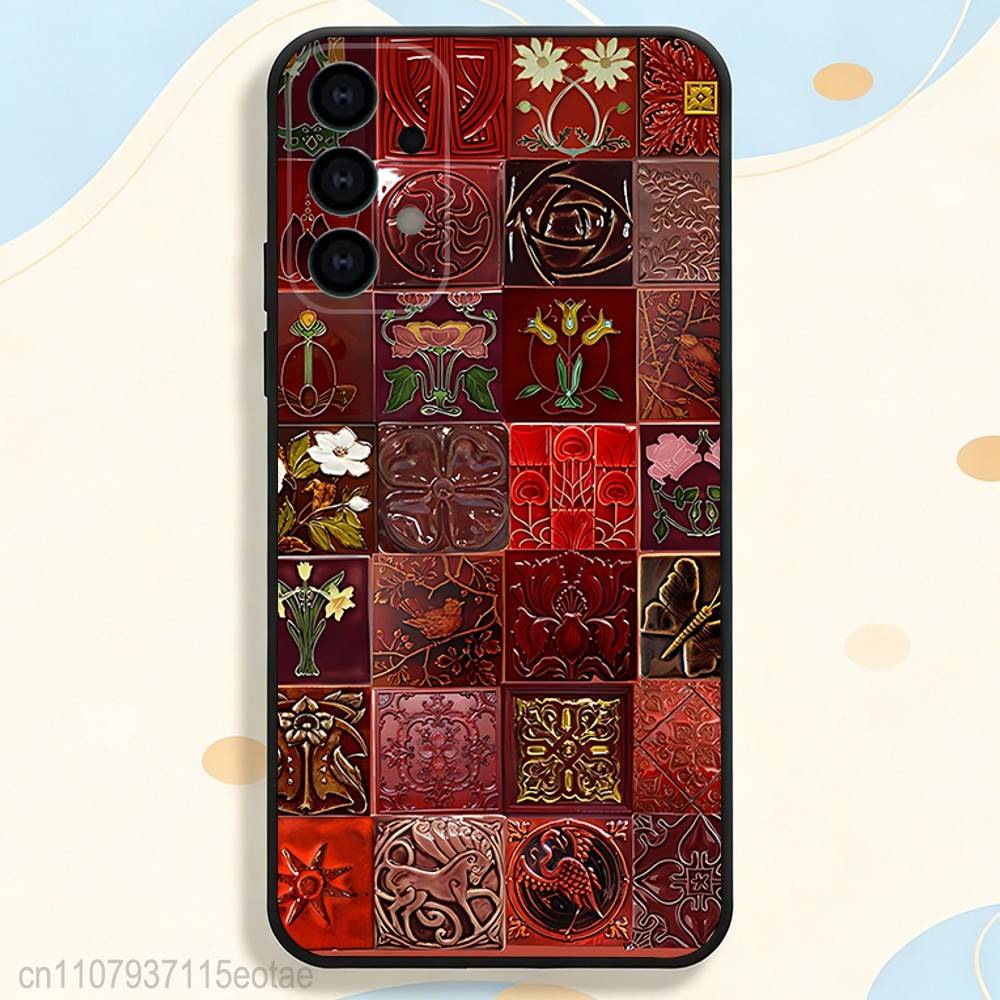 Funky Azulejo ceramic glazed tiles Phone Case For Samsung S25,S26,S24,S21,S22,S23,S30,Ultra,S20,Plus,Fe,Lite,5G Black Cover SamsungS23plus5G
Funky Azulejo ceramic glazed tiles Phone Case For Samsung S25,S26,S24,S21,S22,S23,S30,Ultra,S20,Plus,Fe,Lite,5G Black Cover SamsungS23plus5G