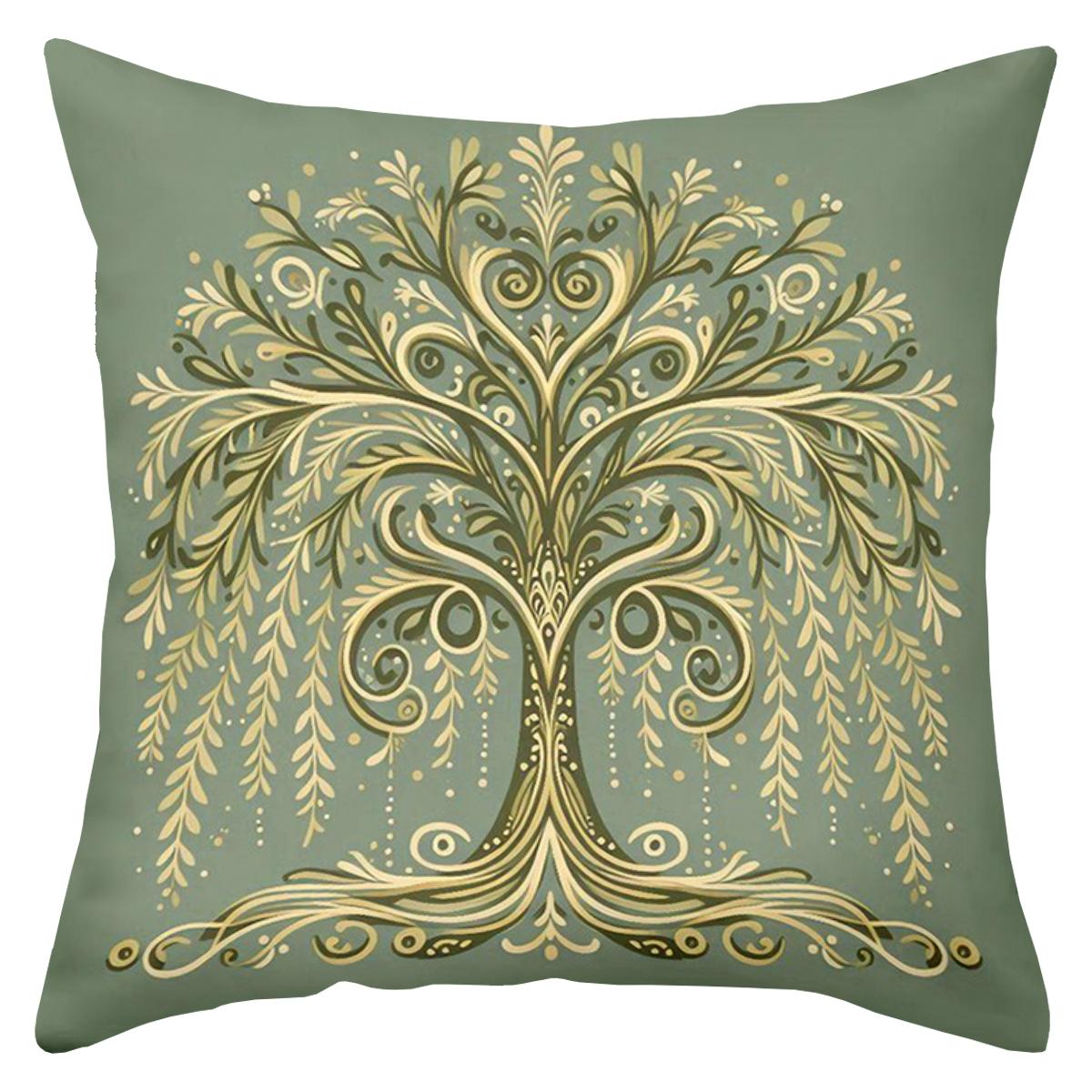 1 Pieces Green Pillows With Golden Tree Pattern Decor Polyester pillowcase, sofa decorative cushion cov Headboard Pillow 45x45cm
1 Pieces Green Pillows With Golden Tree Pattern Decor Polyester pillowcase, sofa decorative cushion cov Headboard Pillow 45x45cm