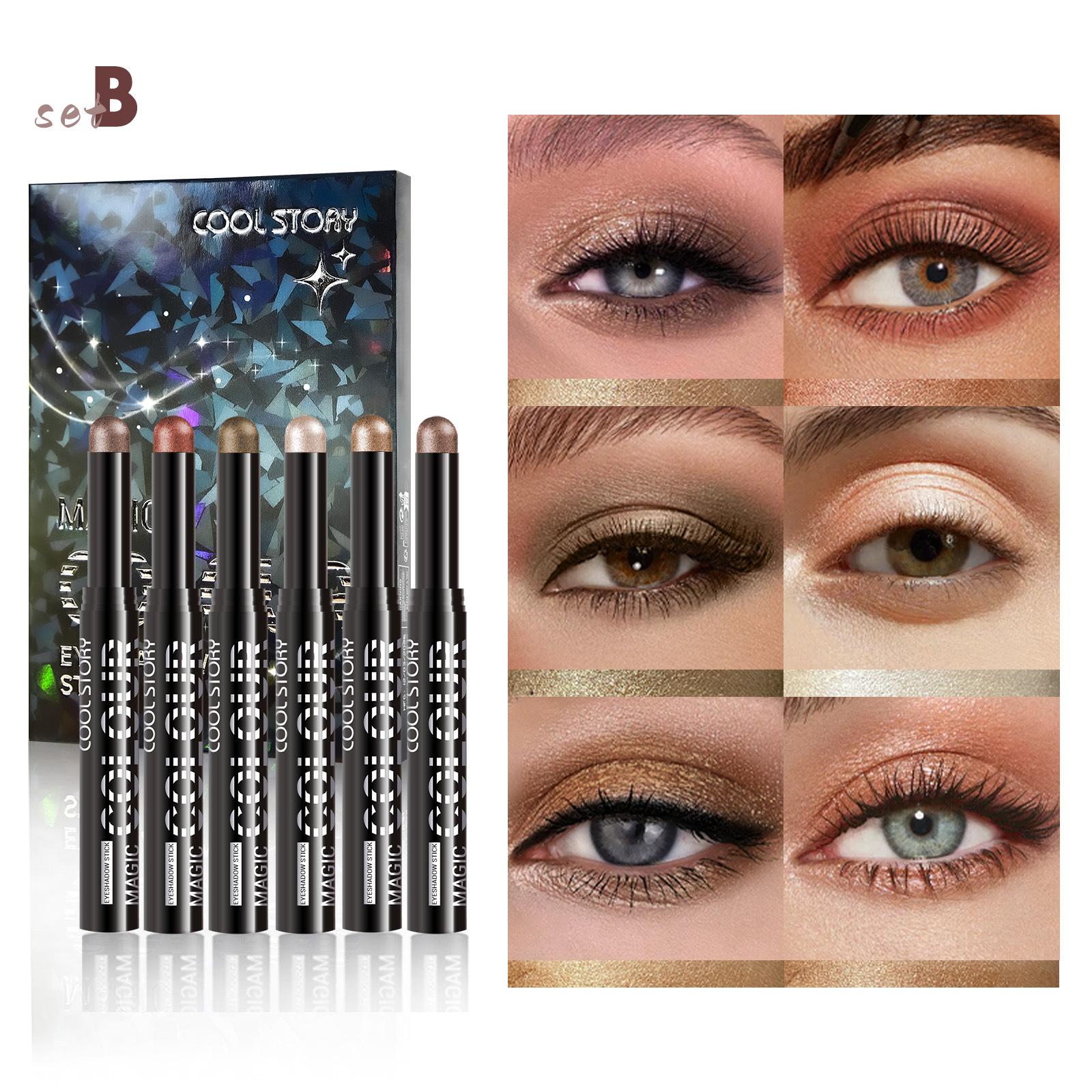 Блестящий матовый карандаш для теней для век, водостойкий перламутровый, 6 цветов, металлический блестящий карандаш для теней для век, водостойкий инструмент для макияжа B
Блестящий матовый карандаш для теней для век, водостойкий перламутровый, 6 цветов, металлический блестящий карандаш для теней для век, водостойкий инструмент для макияжа B