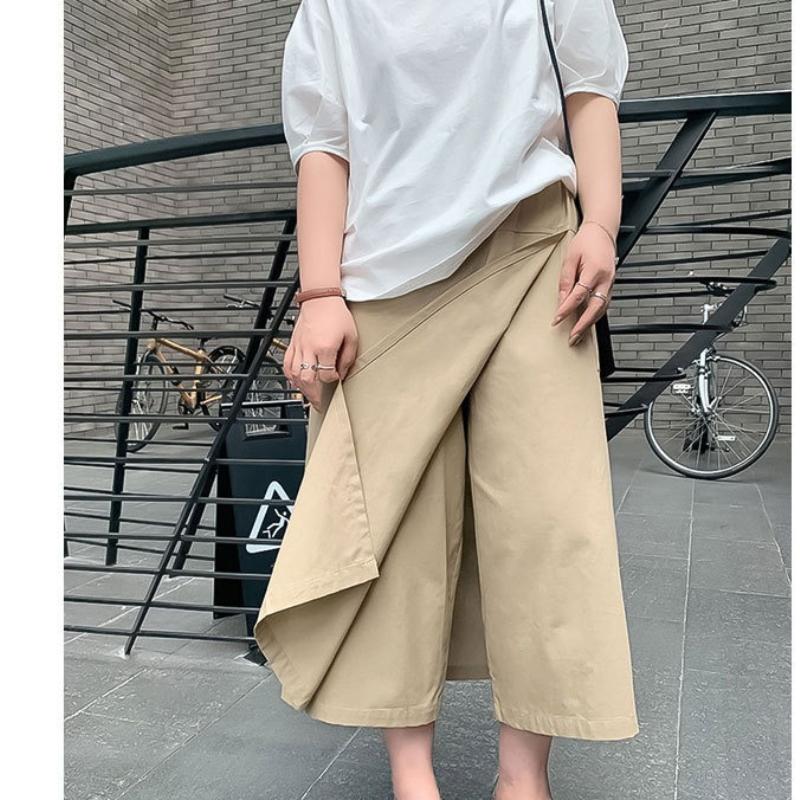 Spring and Summer Thin Large Size High-waist Loose Casual Pants Fat Girl Mm Slimming and Wide-leg Work Pants Skirt M
Spring and Summer Thin Large Size High-waist Loose Casual Pants Fat Girl Mm Slimming and Wide-leg Work Pants Skirt M