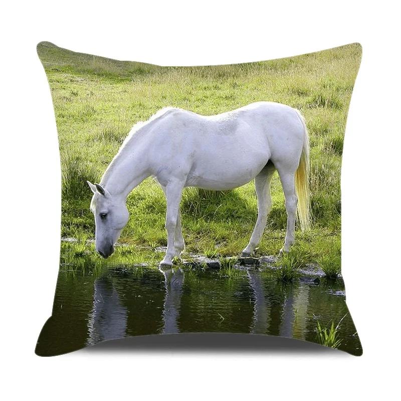 Home Decor Bedroom Pillowcase Horse Print Farmhouse Animal Cushion Cover Pillow,(2) 66x66cm
Home Decor Bedroom Pillowcase Horse Print Farmhouse Animal Cushion Cover Pillow,(2) 66x66cm