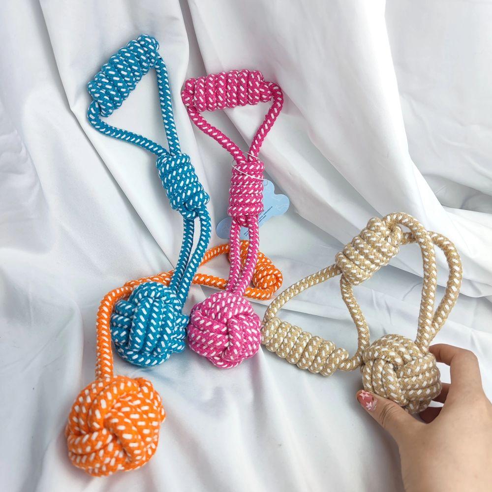 Multi-Color Teeth Cleaning Cotton Rope Relieve Boredom Bite Rope Dog Toy Pet Supplies Dog Ball
Multi-Color Teeth Cleaning Cotton Rope Relieve Boredom Bite Rope Dog Toy Pet Supplies Dog Ball