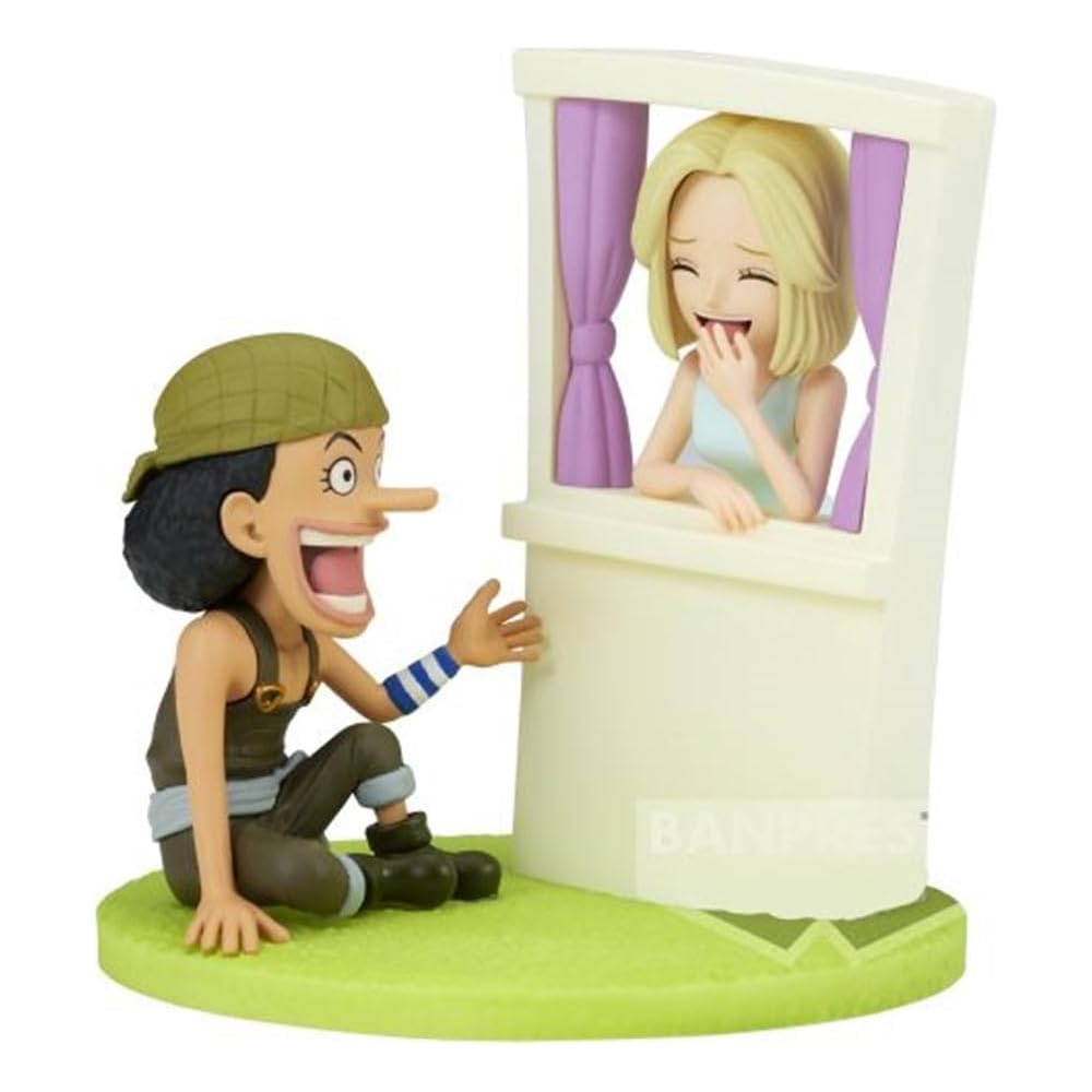 Banpresto One Piece Log Stories Usopp & Kaya Collectible Figure 10cm
Banpresto One Piece Log Stories Usopp & Kaya Collectible Figure 10cm