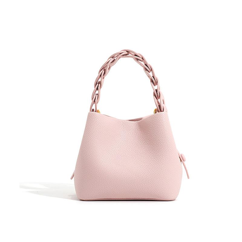 Spring New Product Soft Leather Vegetable Basket Bag Premium Commuter Single Shoulder Crossbody Bag Mini Bucket Handbag for Women розовый
Spring New Product Soft Leather Vegetable Basket Bag Premium Commuter Single Shoulder Crossbody Bag Mini Bucket Handbag for Women розовый